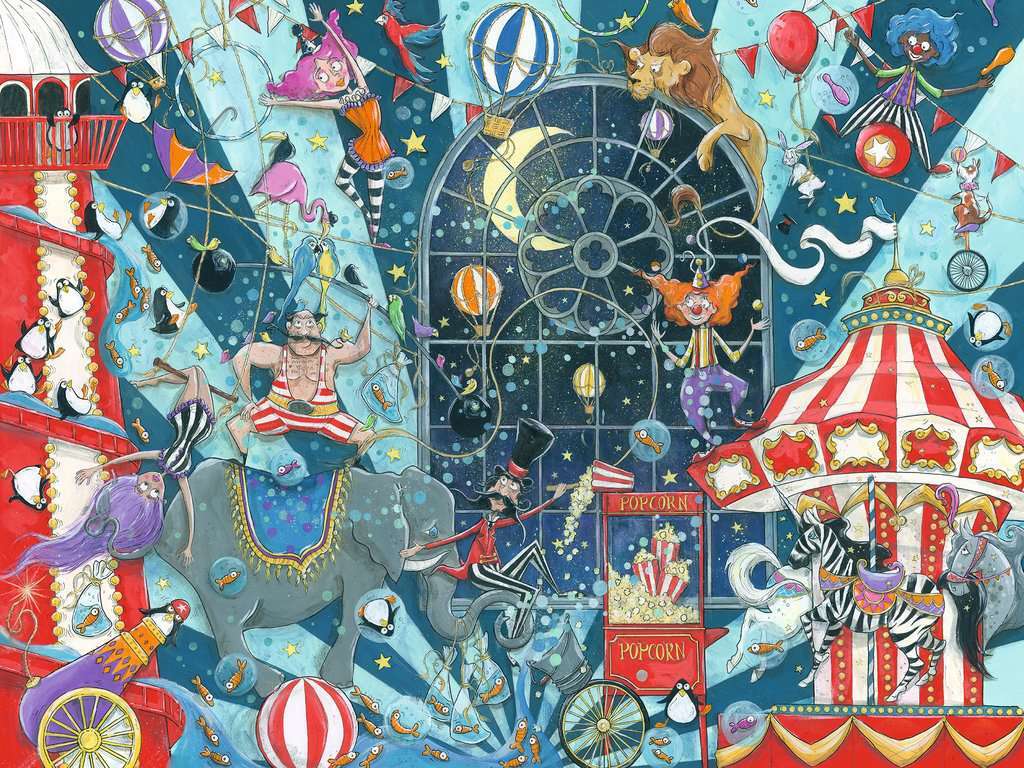 Ravensburger Spiel Willkommen beim Zirkus