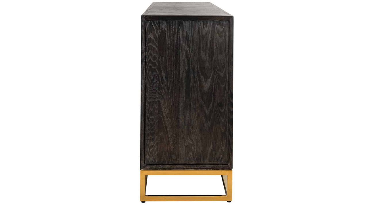 Dressoir 210232 Blackbone goud B225 x D45 x H90 cm