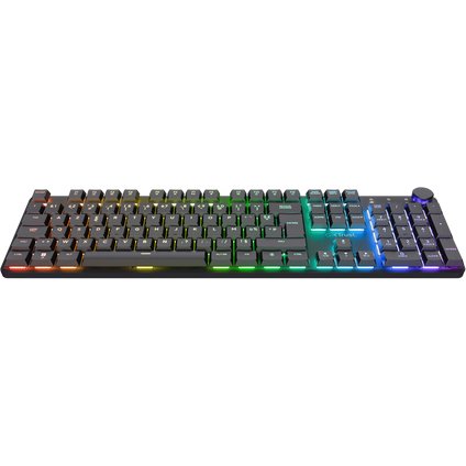 Trust GXT 868 Torix clavier Gaming FR sans fil +USB AZERTY Français Noir