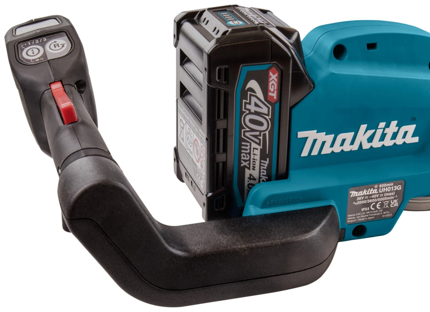 Makita UH014GM101 XGT 40V Max Li-Ion accu heggenschaar set (1x 4,0Ah) - 750 mm - koolborstelloos