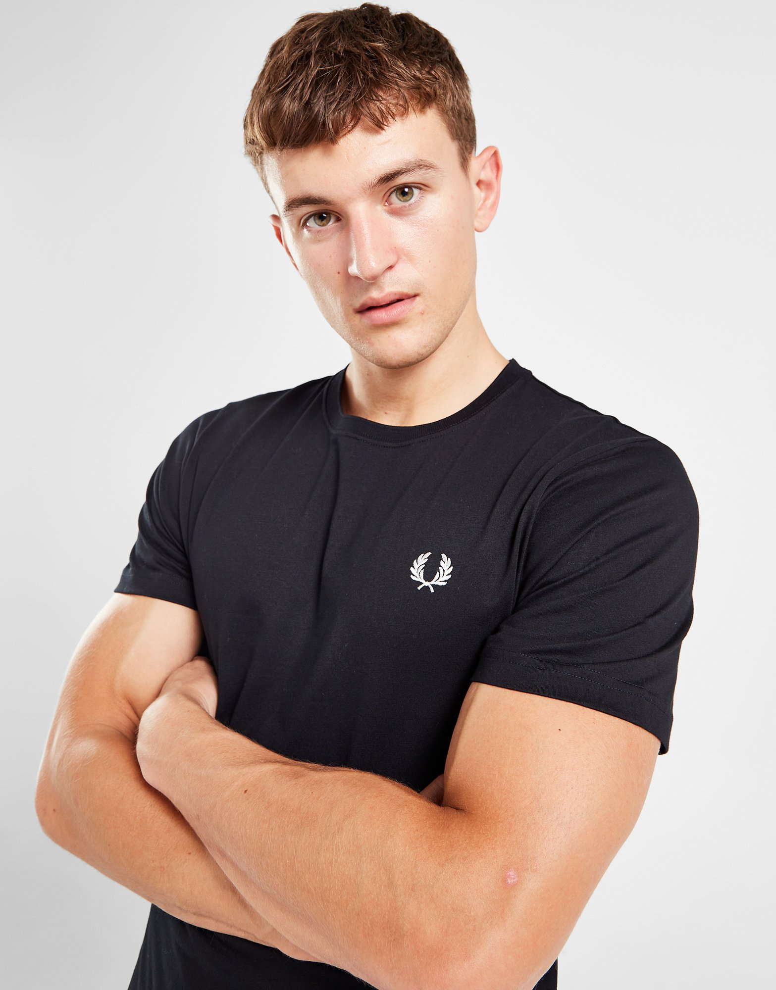 Fred Perry T-shirt Crewneck Homme