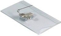 Durable badge met combiklem formaat 54 x 90 mm in een doos - 50 stuks