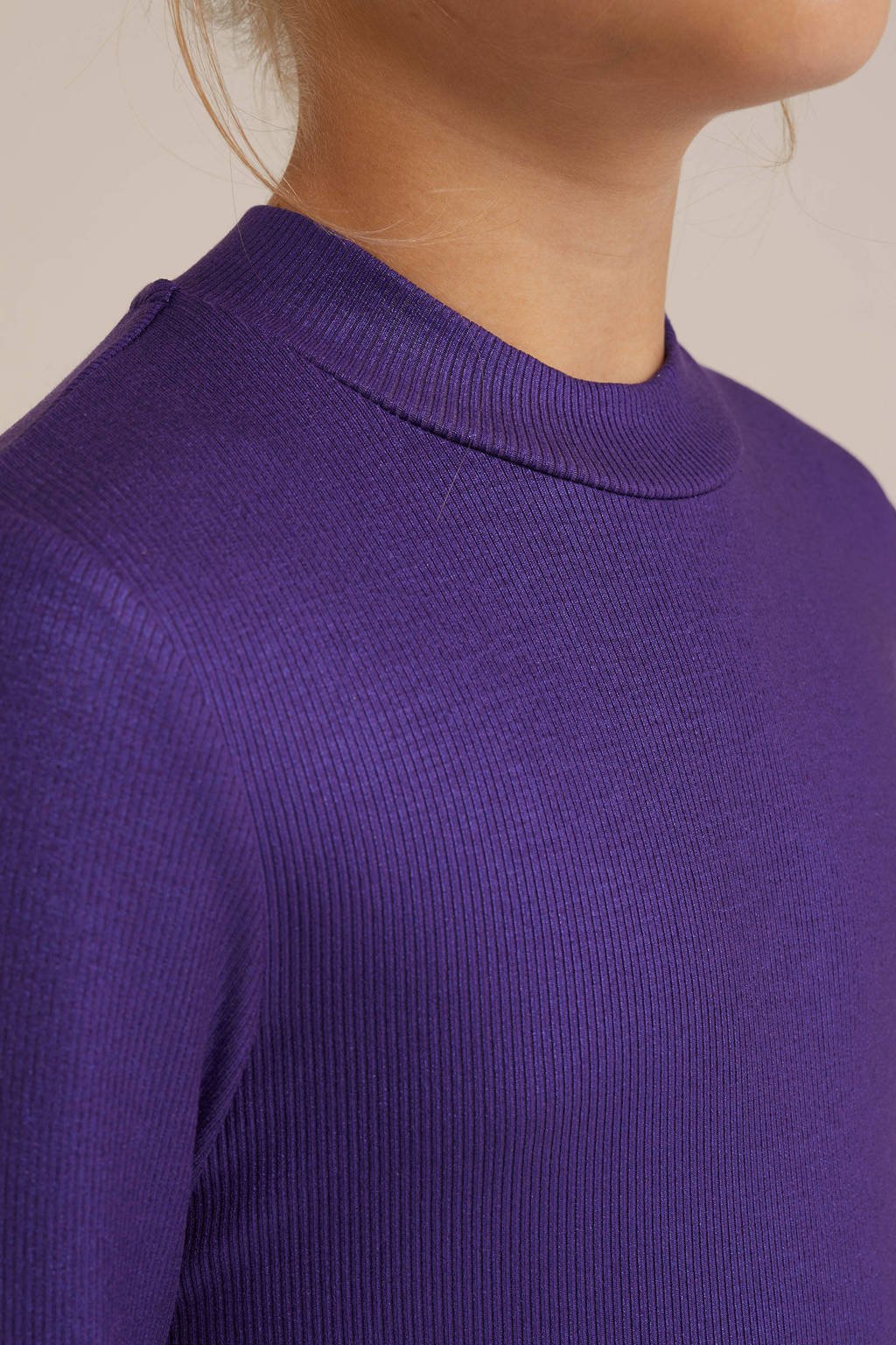 WE Fashion longsleeve paars