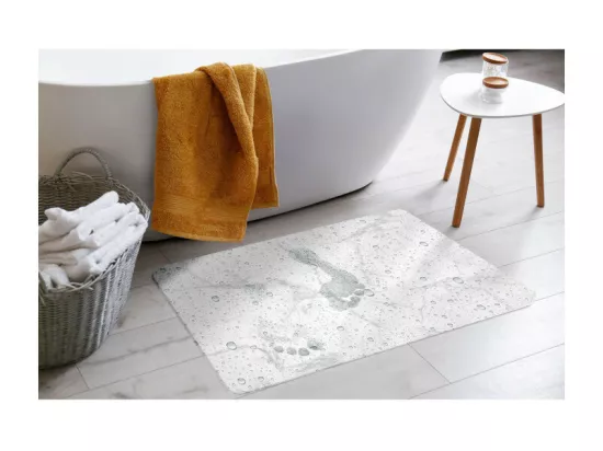 Tapis de Bain 50 x 70 cm Aqua - Diatomite Imprimée