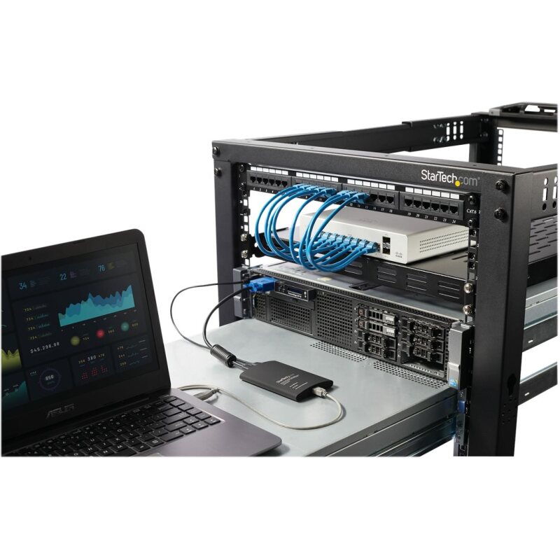 StarTech.com Adaptateur Crash Cart USB - Adaptateur Crash Cart KVM USB pour Ordinateur Portable - Crash Cart de Salle de Serveurs - Datacenter Crash Cart - Crash Cart Informatique
