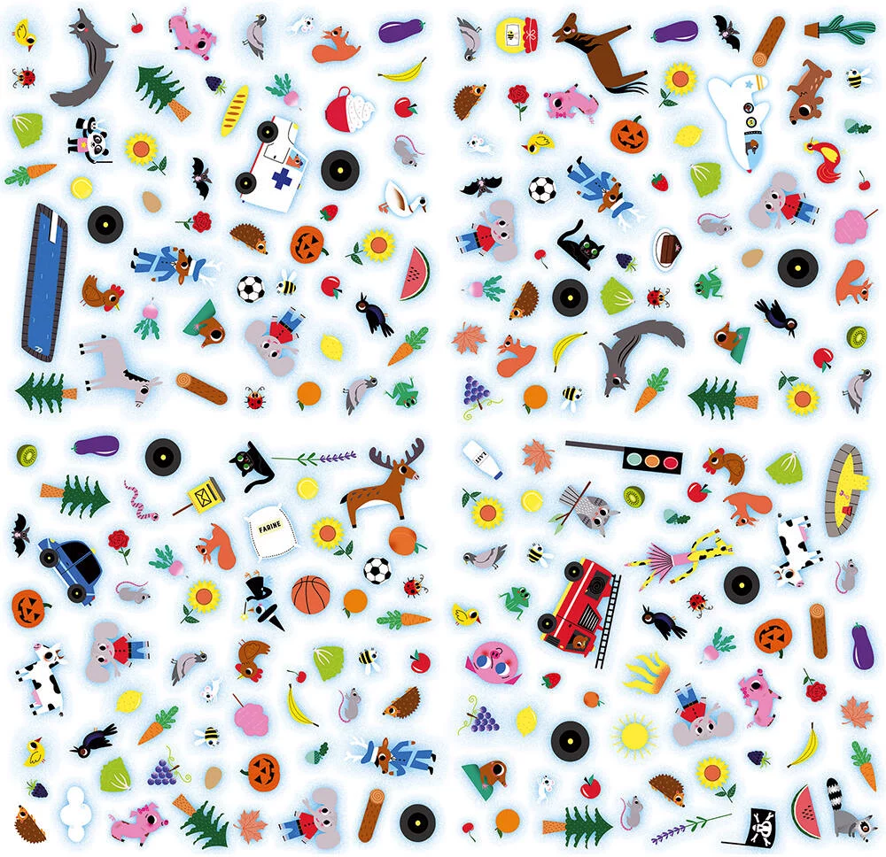 CHERCHE ET TROUVE LES COULEURS