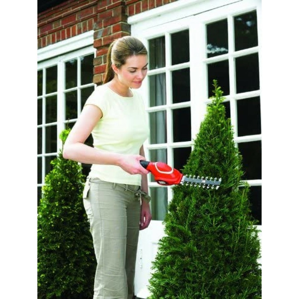 Cisaille de jardin sans fil 7v black+decker batterie lithium gsl700kit-qw