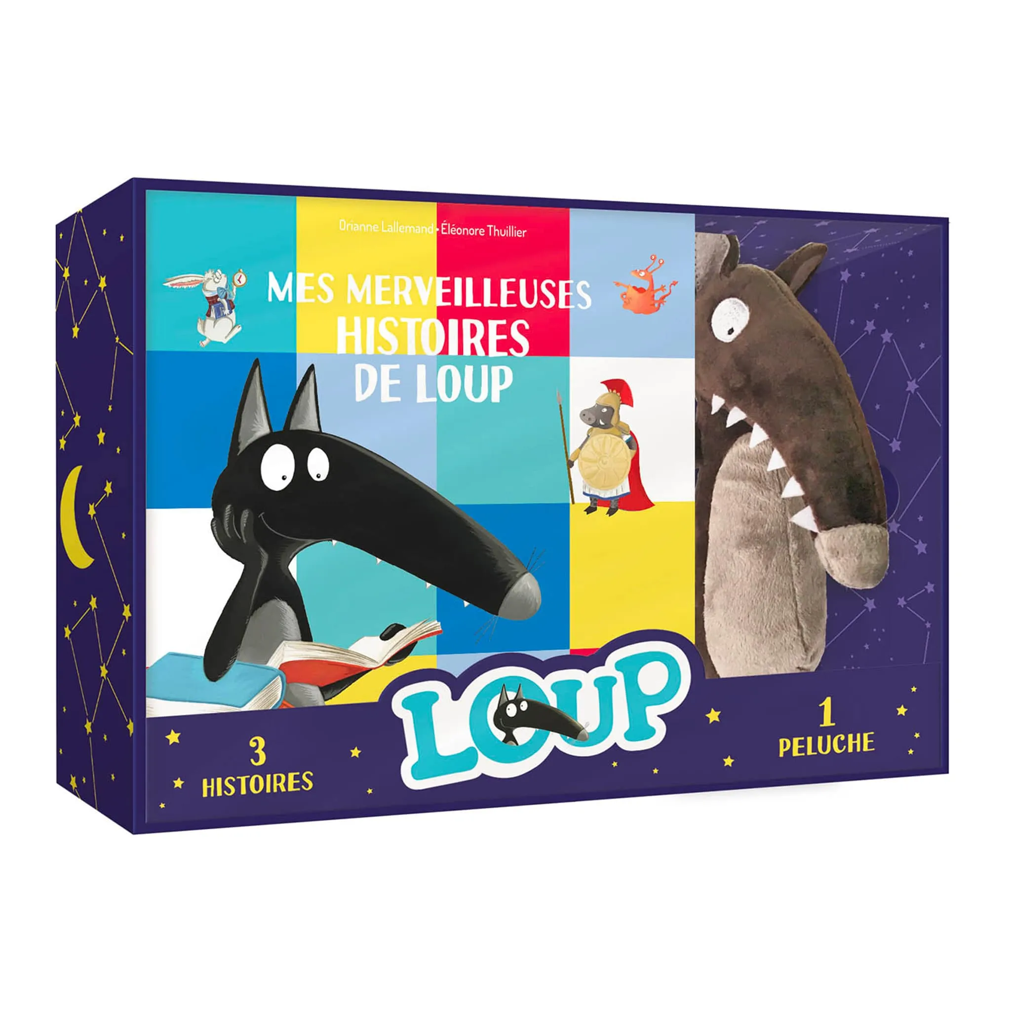 Auzou P'tit Loup Coffret et Peluche