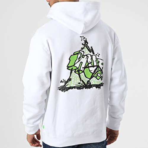 Sweat Capuche Quake PF00463 Blanc