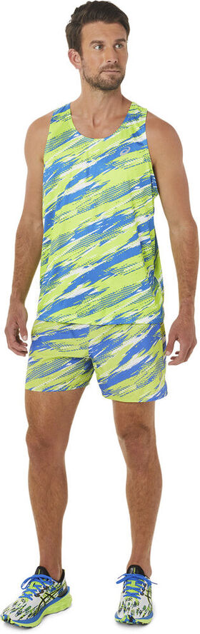 Asics Color Injection løbeshorts Grøn