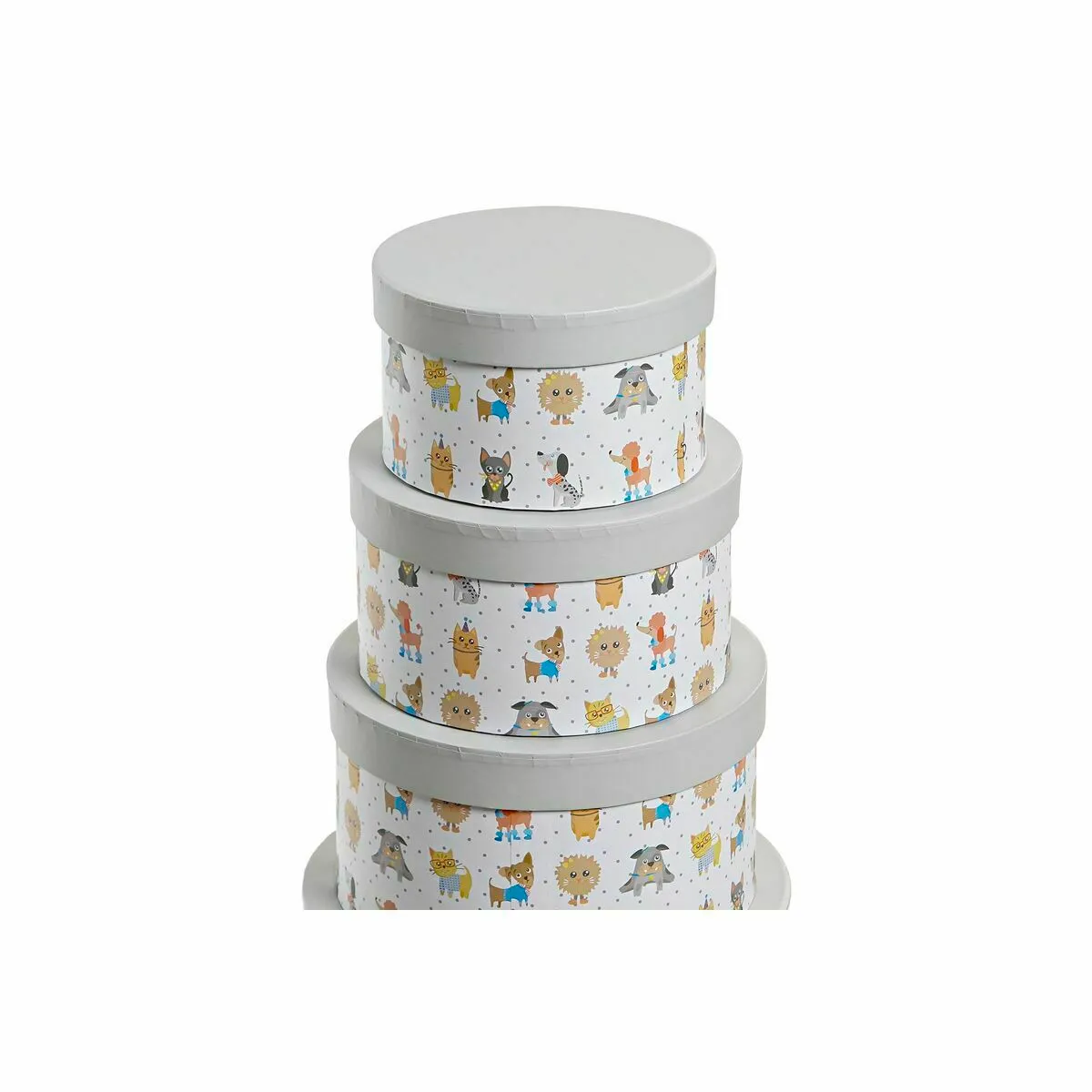 DKD Home Decor Boîte Multiusage Fleurs