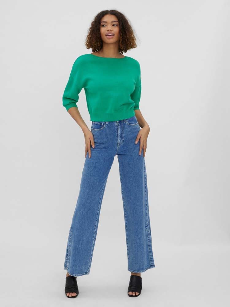 Vero Moda  Mayla 3/4 V-Back Blouse