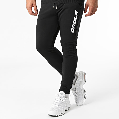 Ensemble De Survetement New Typo Noir Blanc