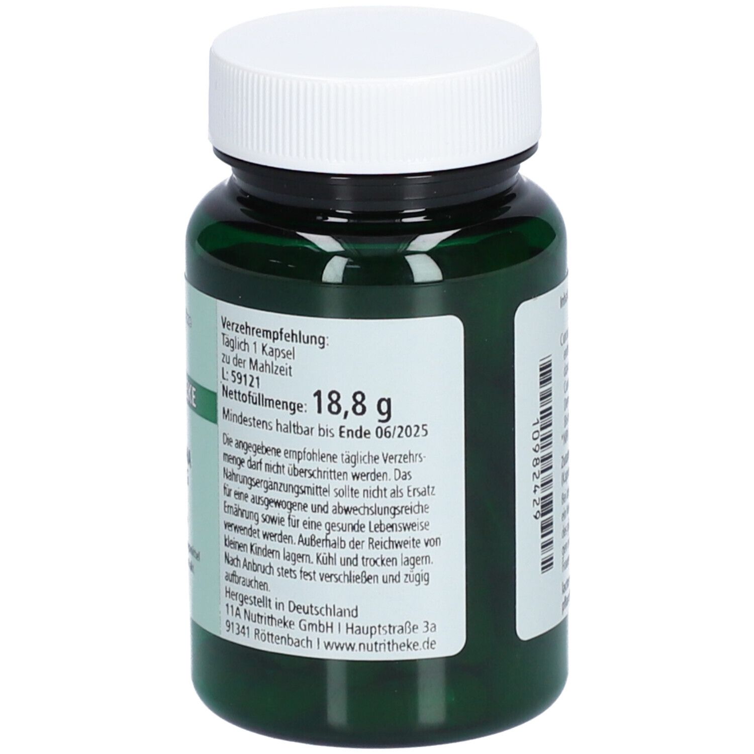 green line NUTRITHEKE Curcuma Kapseln