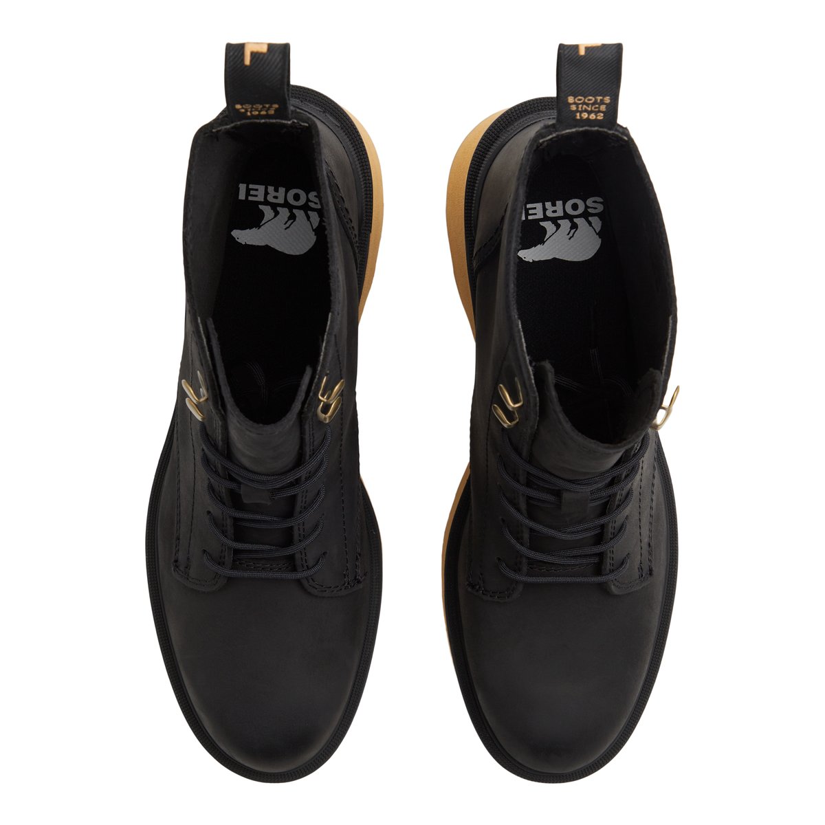 SOREL-Hi_line_heel-Bottillon - Semelle crantée - Noir