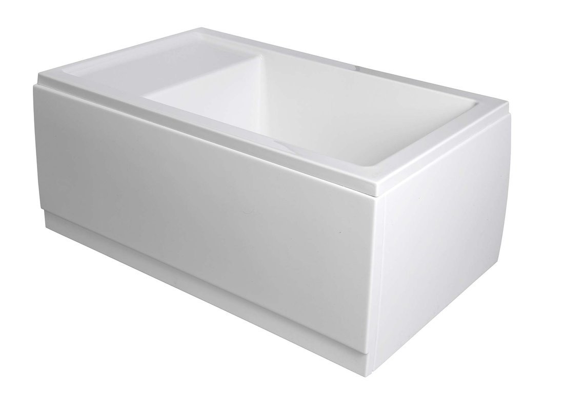 Polysan Jazz zitbad 120x75cm wit