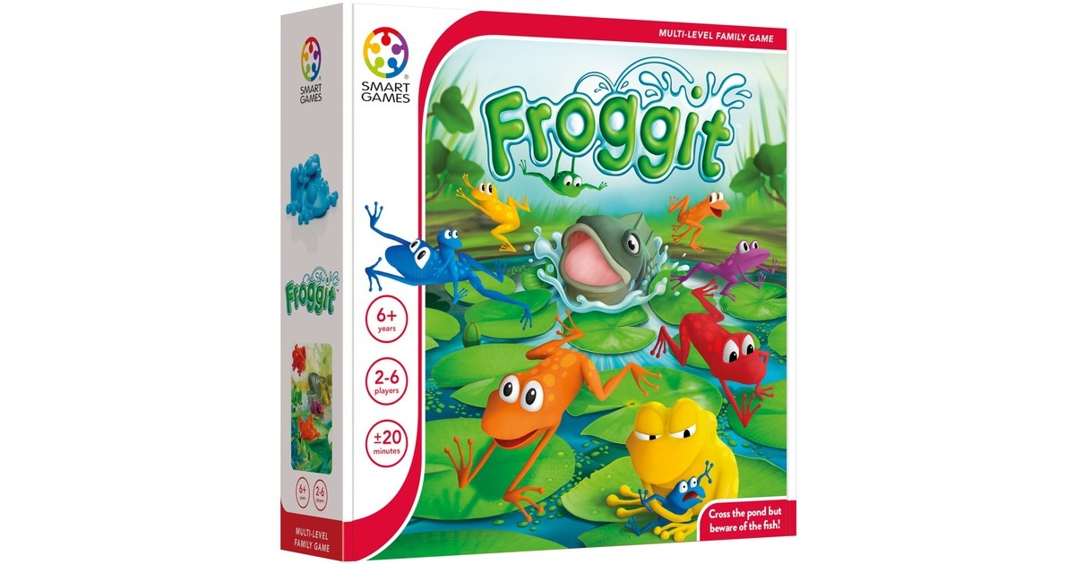 SmartGamesFroggit Bordspel  (Nederlands, 2 - 6 spelers, 20 minuten, Vanaf 6 jaar)