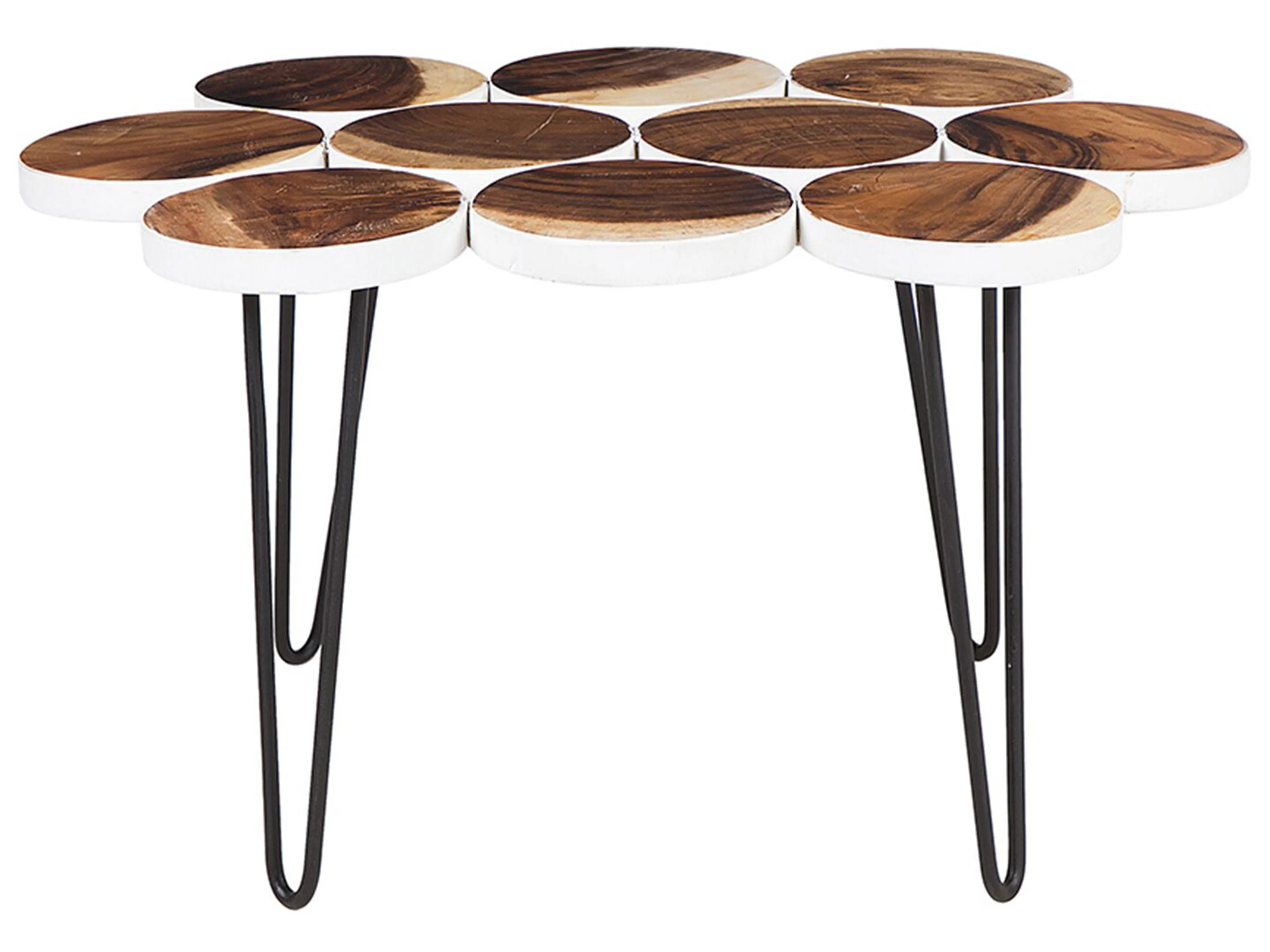 Bijzettafel TIJUANA Hout Bruin