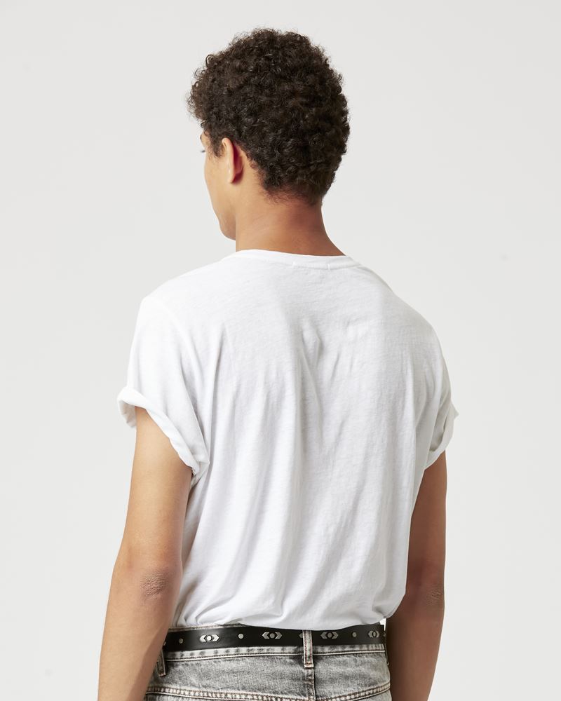 TEE-SHIRT EN COTON ET LOGO ZAFFERH