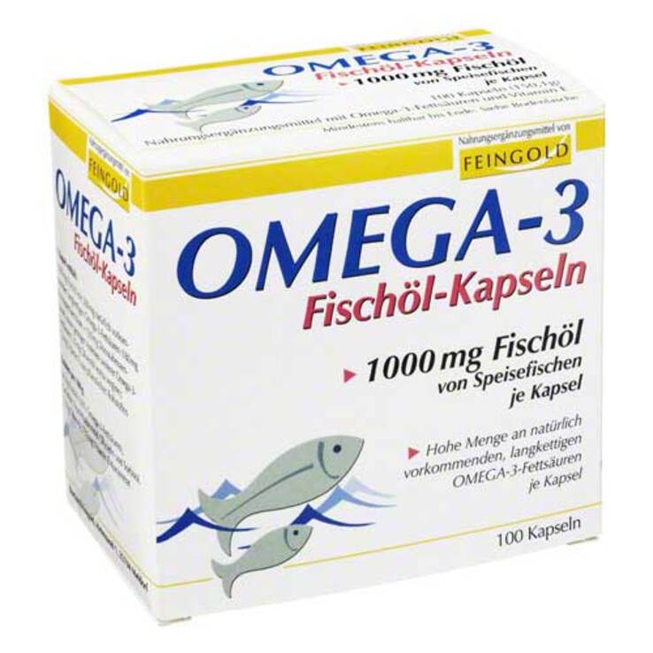 Omega 3 Fischöl Kapseln, 100 St