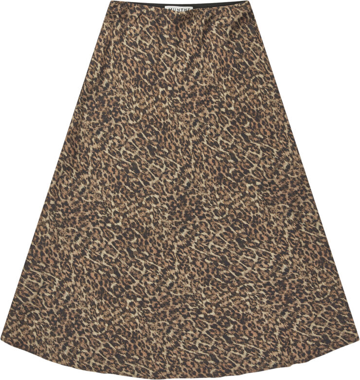 MUNTHE CARSON Ecovero Viscose Skirt Brown