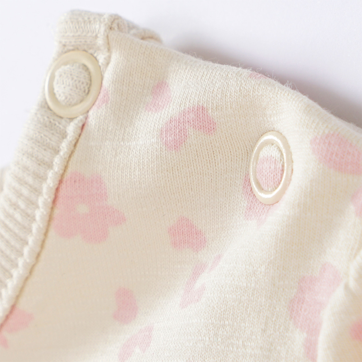 Topomini Baby Sweatshirt mit Volant beige