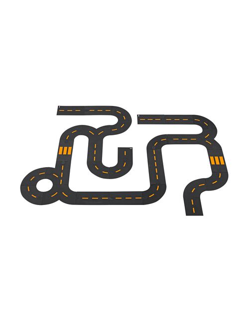 autoroute en pièces de puzzle PVC