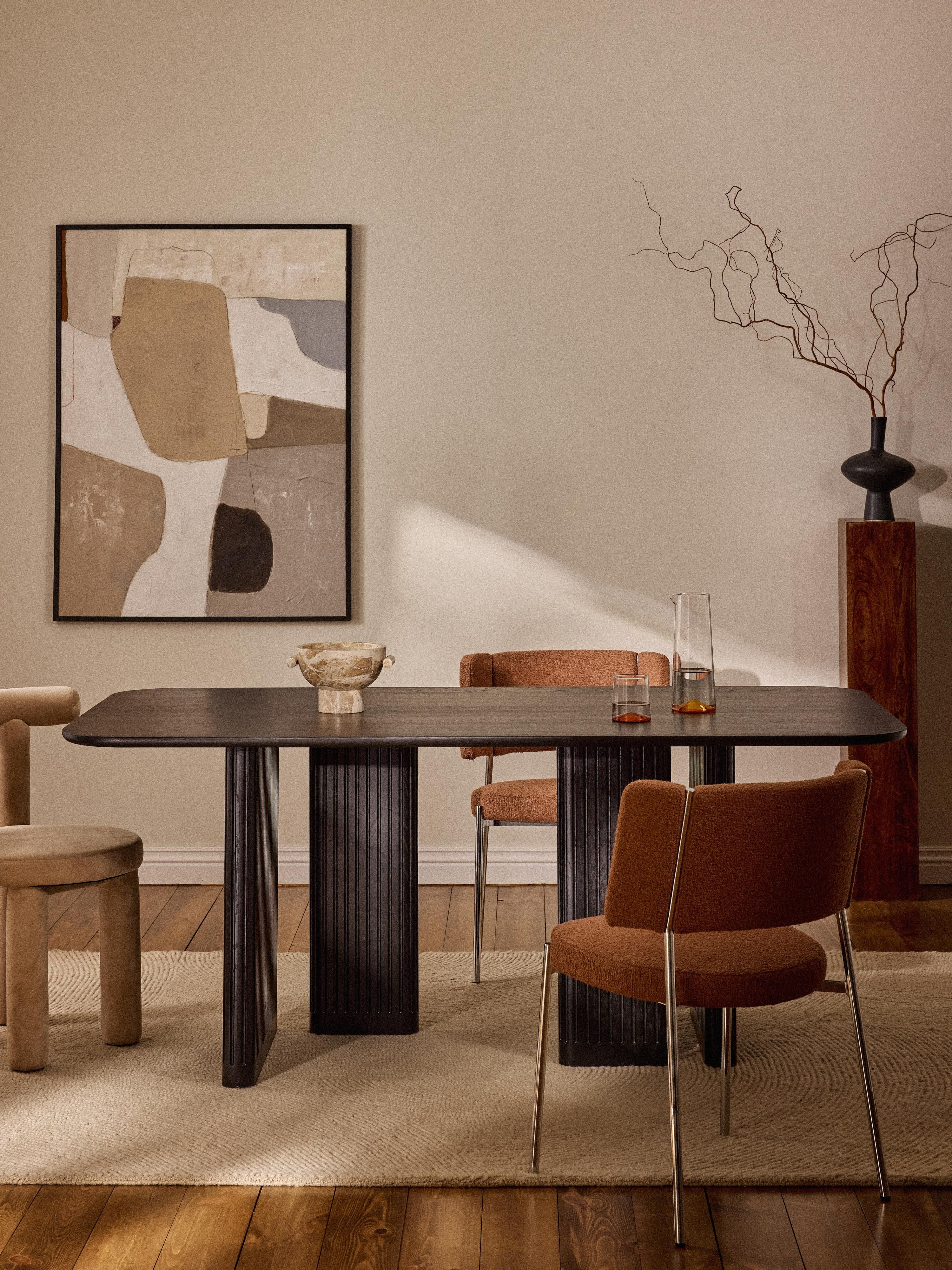 Eettafel Jolka van eikenhout, in verschillende formaten
