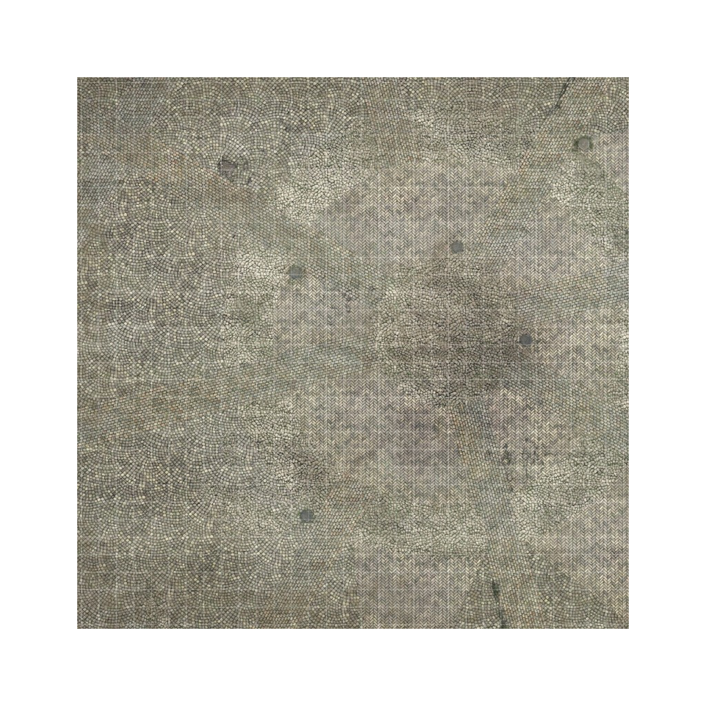 Dry-erase mat - Pavement - 80x80cm - Square grid