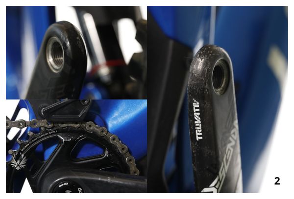 Produit Reconditionné - VTT Tout-Suspendu Lapierre Spicy CF Team Sram X01 Eagle 12V 29' Bleu 2023
