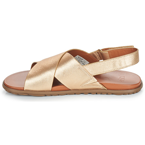 UGG - W SOLIVAN SLINGBACK - Doré