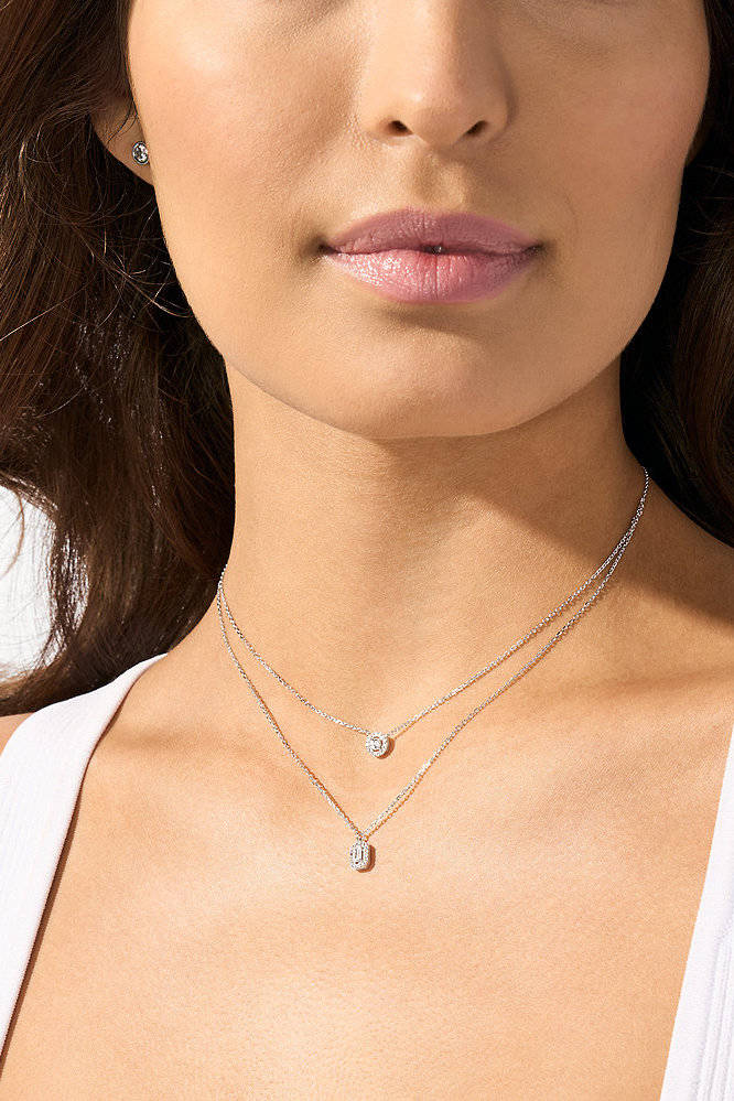 Michael Kors collier MKC1745CZ040 Premium zilverkleurig