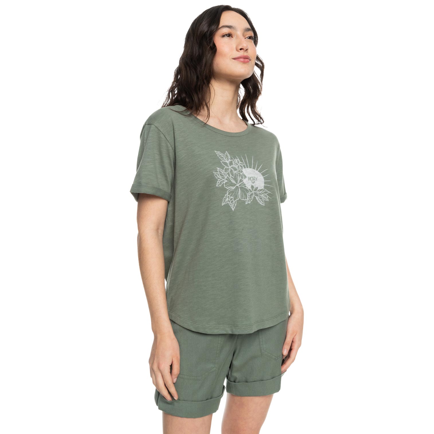 Roxy Ocean After T-Shirt Damen agave green