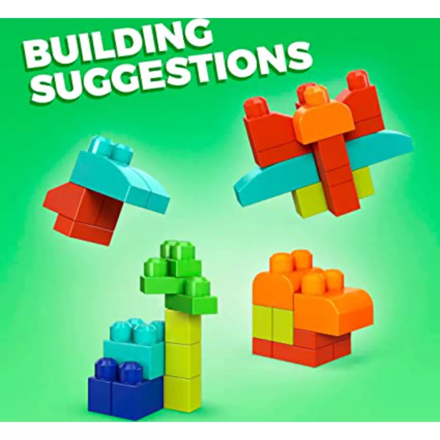 MEGA BLOKS BUILDING BAG 60PCS