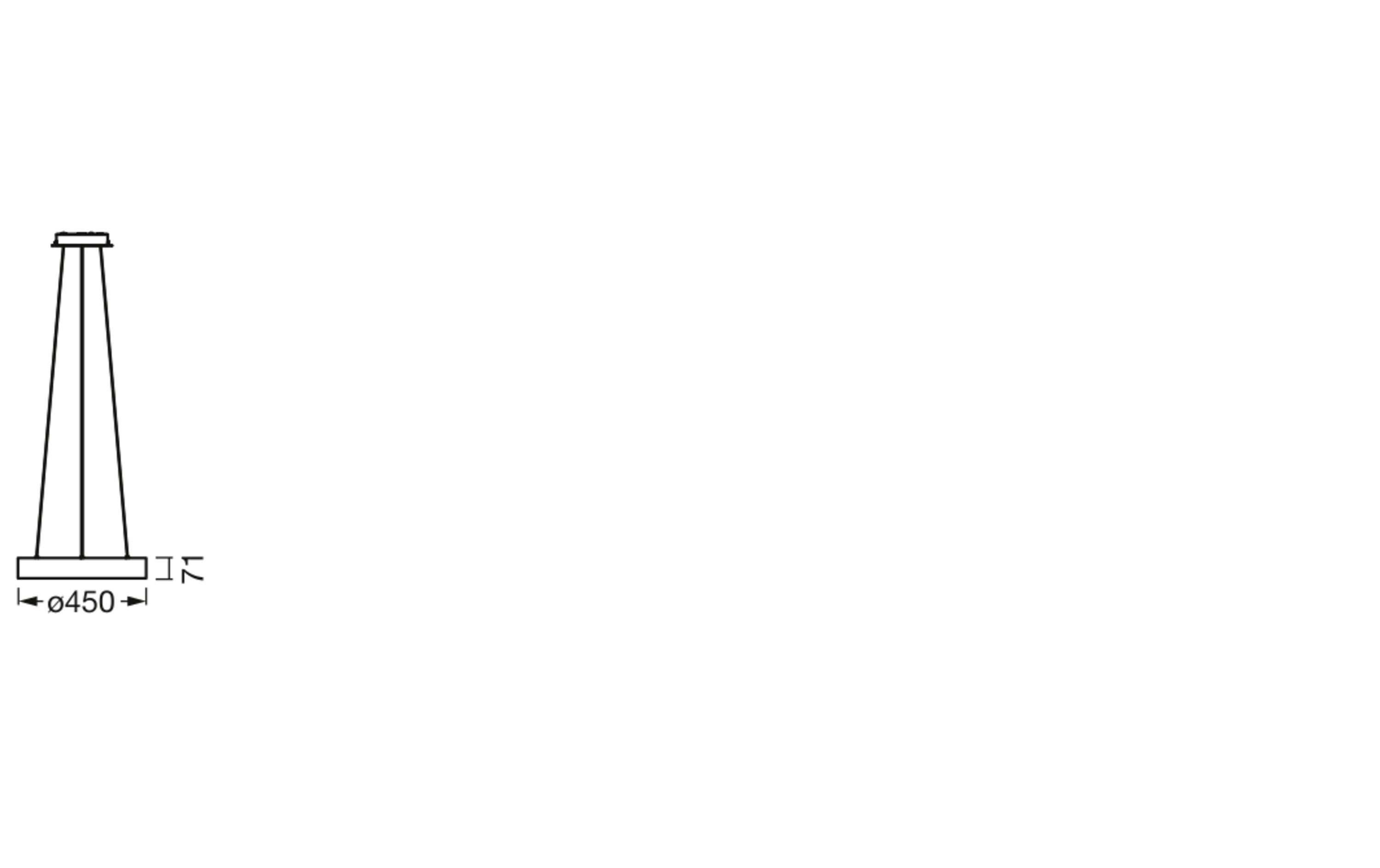 Pendelleuchte Sun@Home Circular, 18.5W, 2200-5000K, Weiss<br>Smarte Pendelleuchte