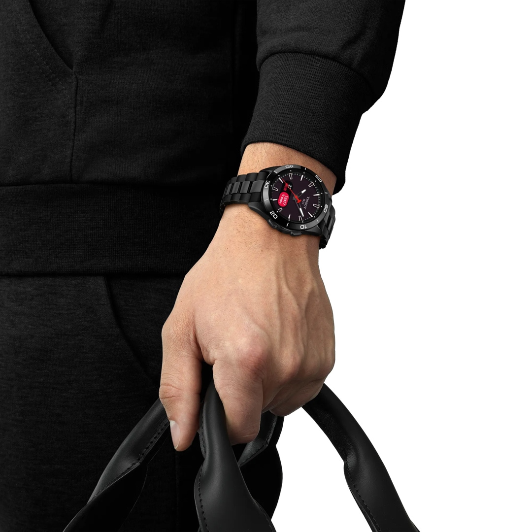 Tissot T-Touch Connect Sport Smartwatch Schwarz mit Titanarmband