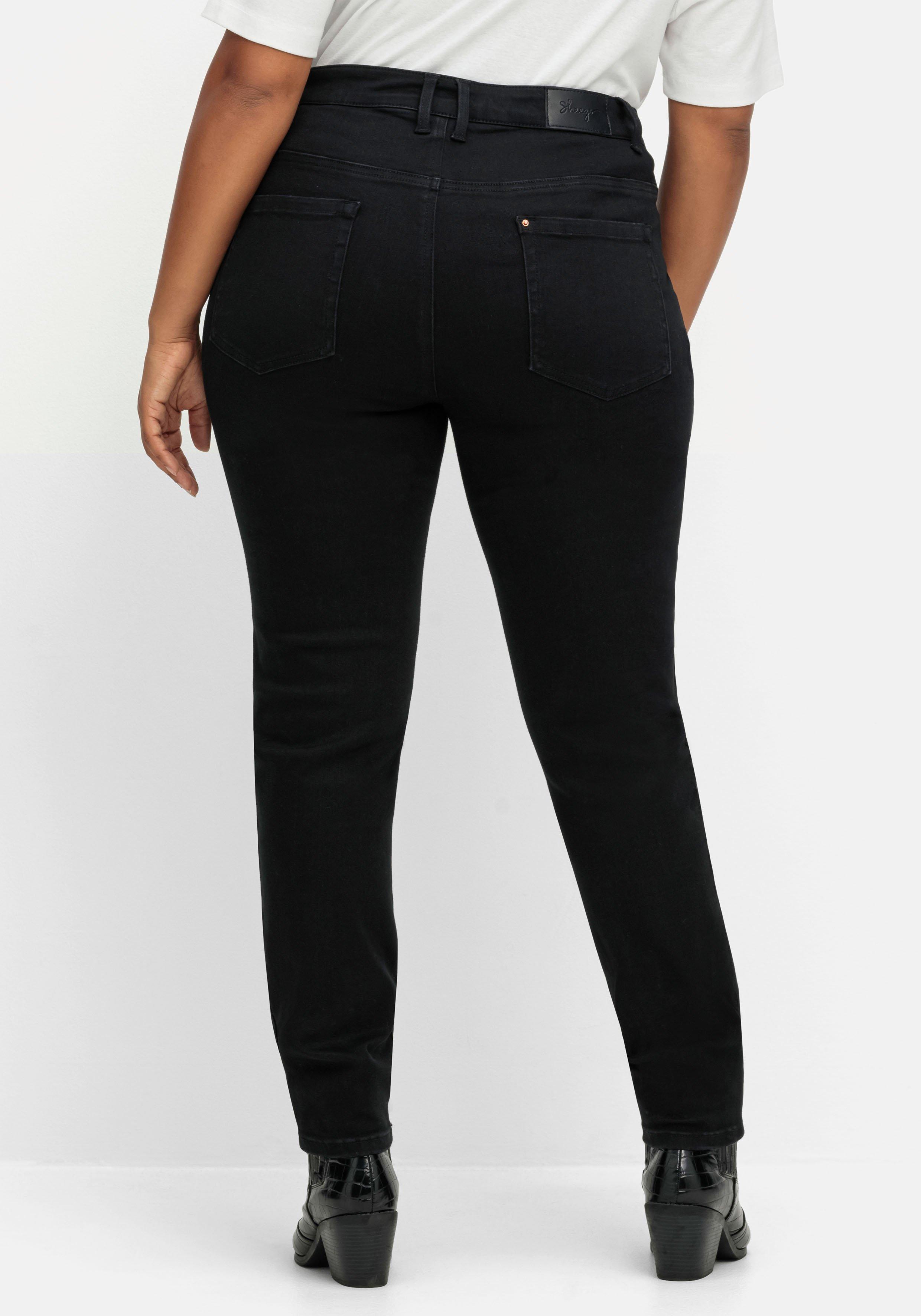 Skinny Stretch-Jeans mit Bodyforming-Effekt