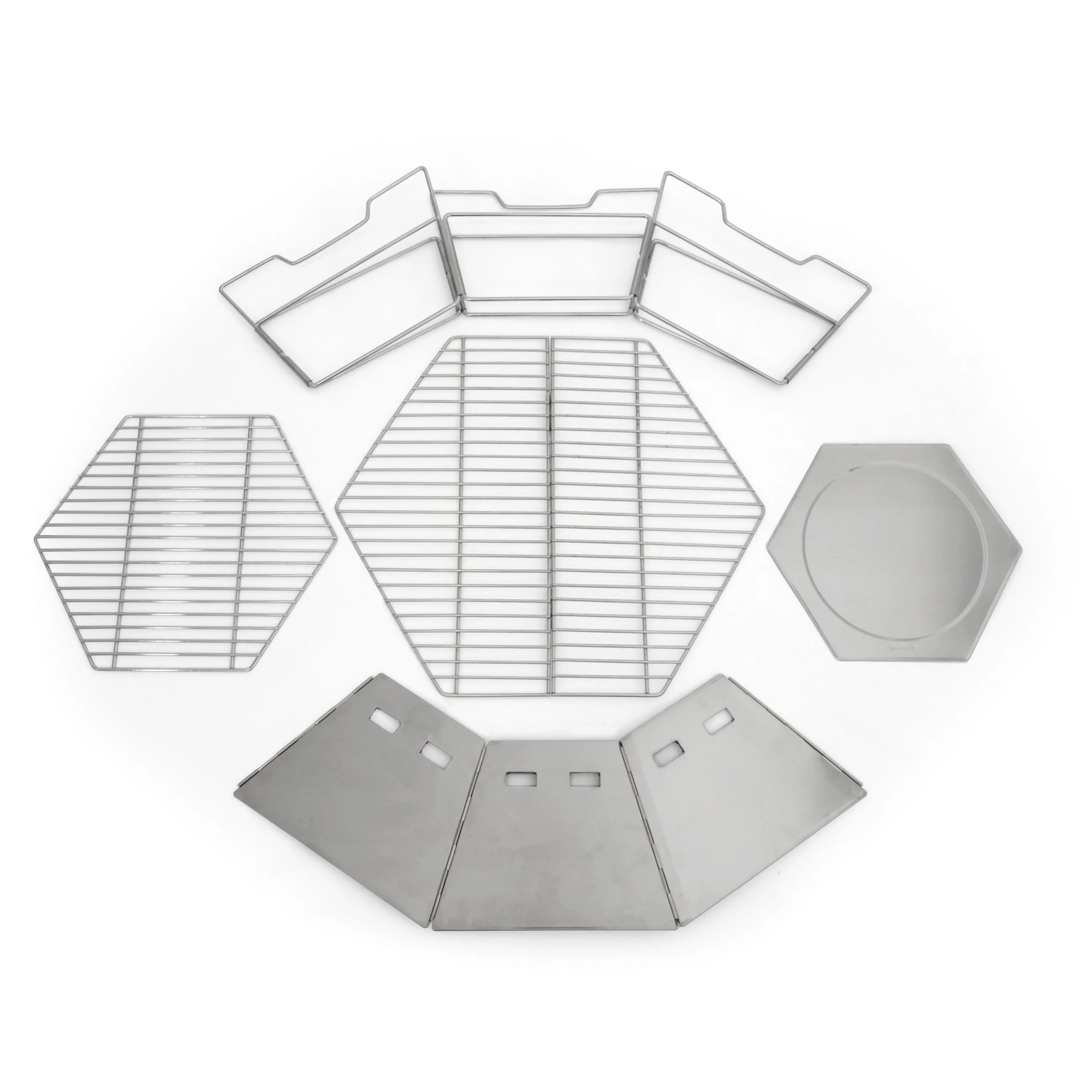 Origin Outdoors -  Origin Outdoors Feuerschale und Grill Hexagon