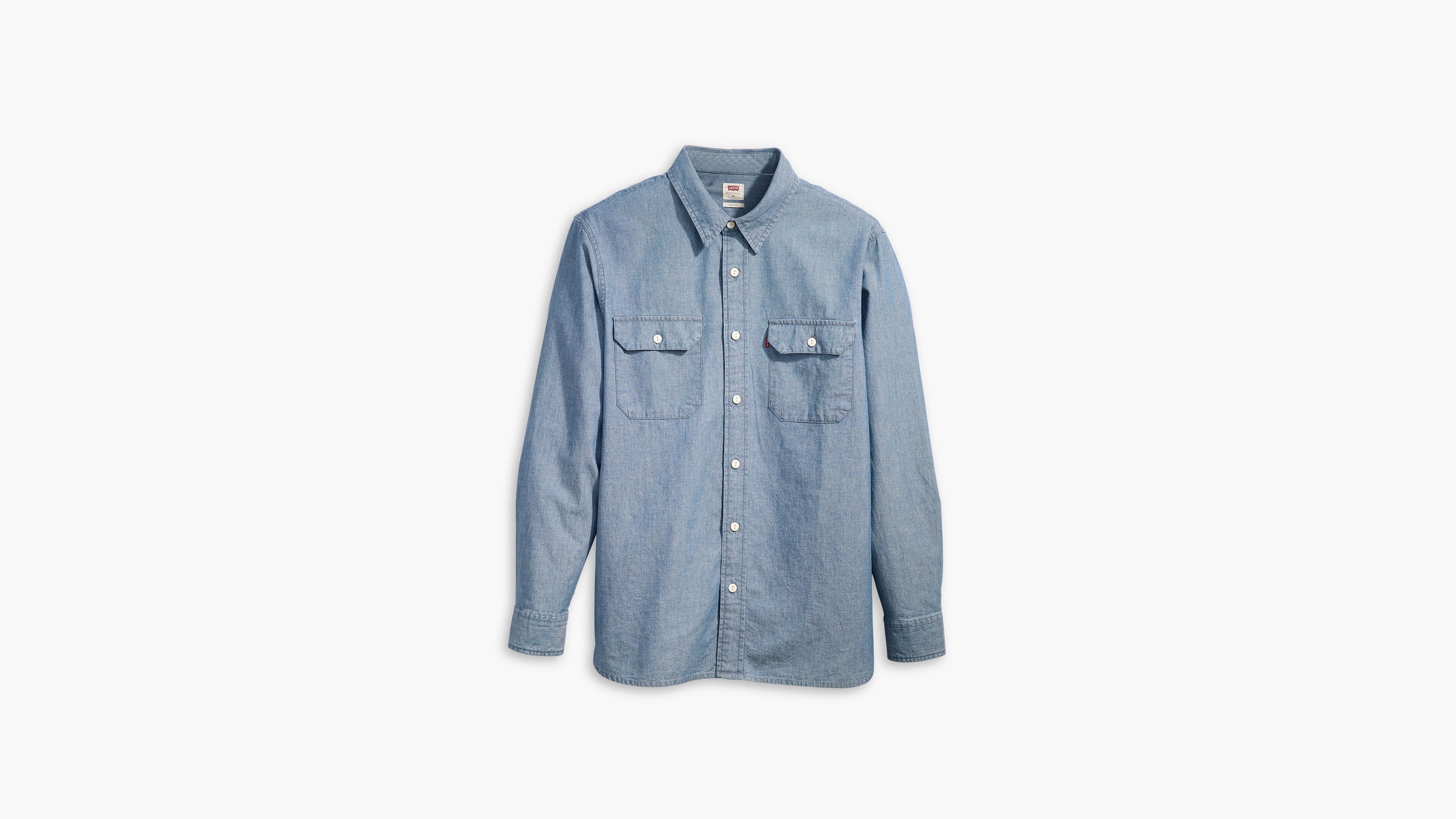 Surchemise Worker Classique - Billie Light Chambray - Bleu