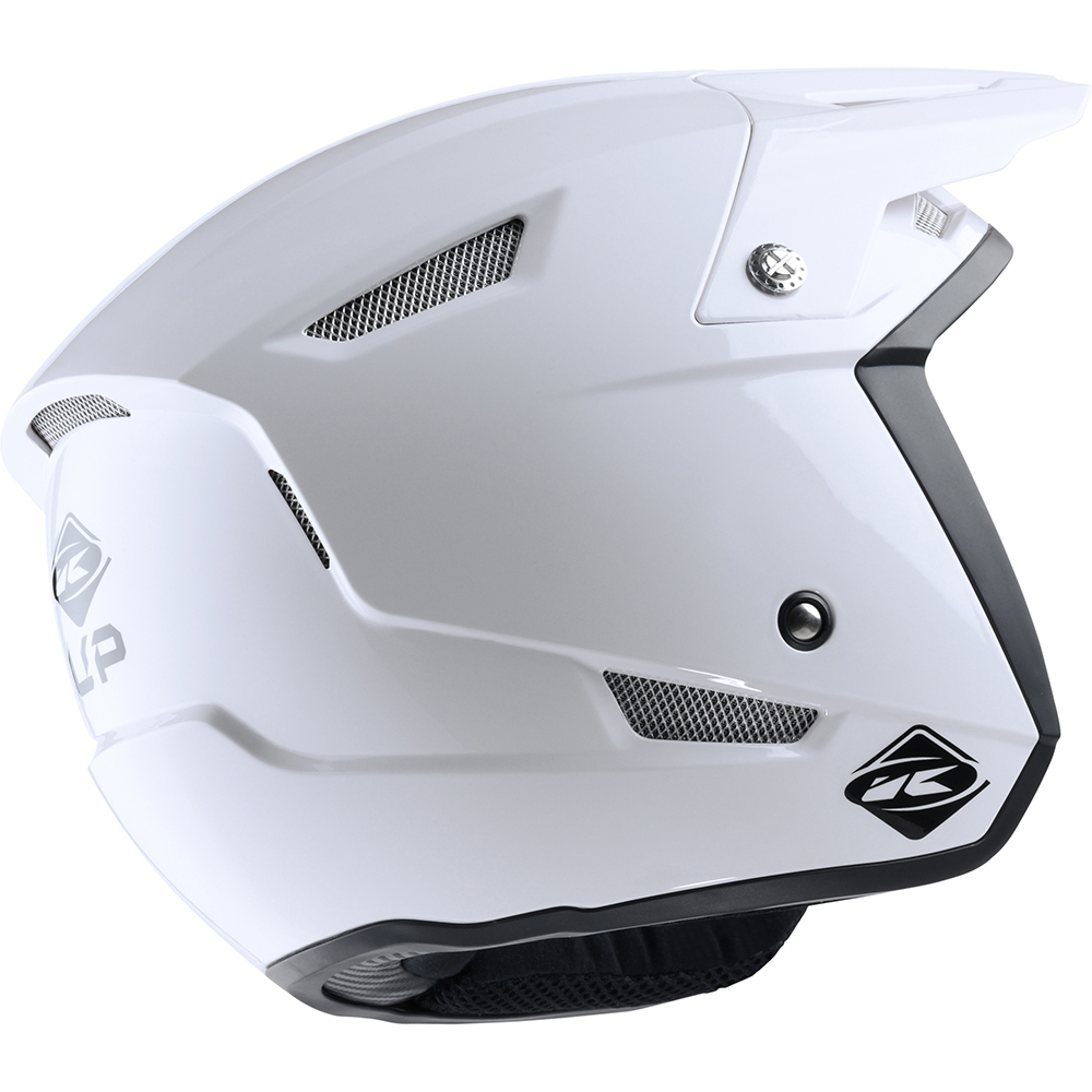 Kenny - Casque Trial-Up Solid Blanc