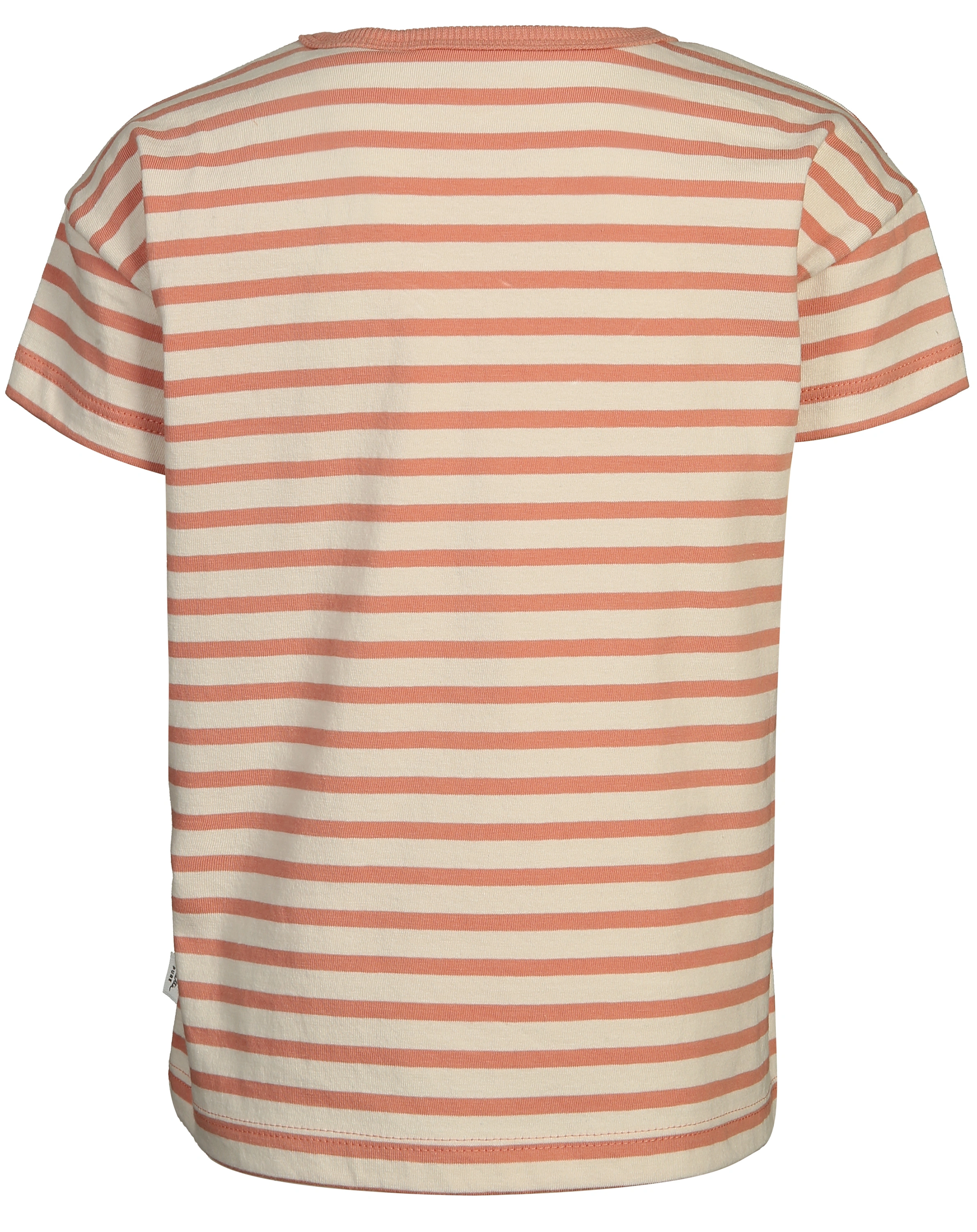 T-Shirt FUTURE BEGINS gestreift in rose dawn