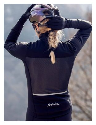 Veste Manches Longues Femme Spiuk Membrane Anatomic Noir/Rose