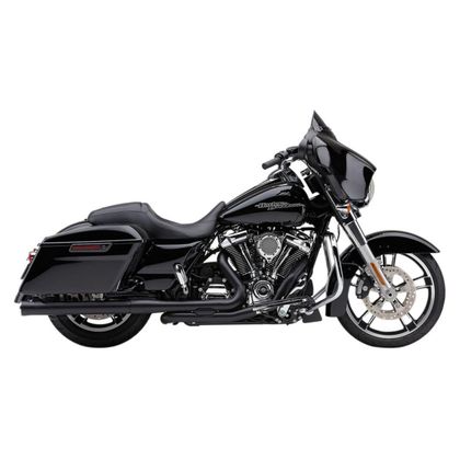 Silencieux Cobra SLIP-ON BLACK WITH RACE-PRO TIPS