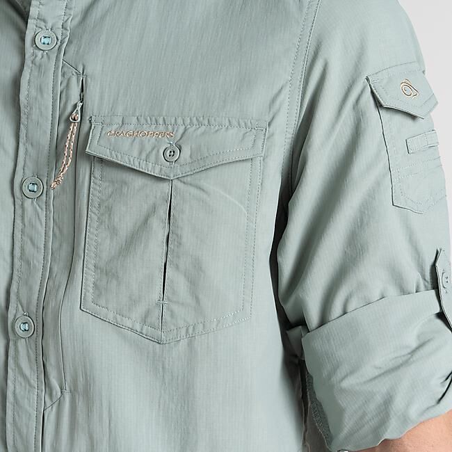 CRAGHOPPERS - CHEMISE NOSILFE ADVENTURE LS M