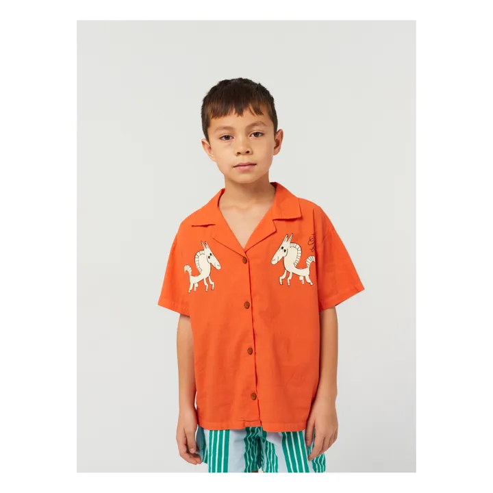 Bobo Choses Exclusivité Bobo Choses x Smallable - Chemise Cheval Blanc | Terracotta