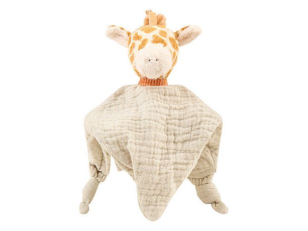 Sterntaler Geschenkset Giraffe Kaya Kinderhandtuch und Schmusetuch in klein mit Rassel