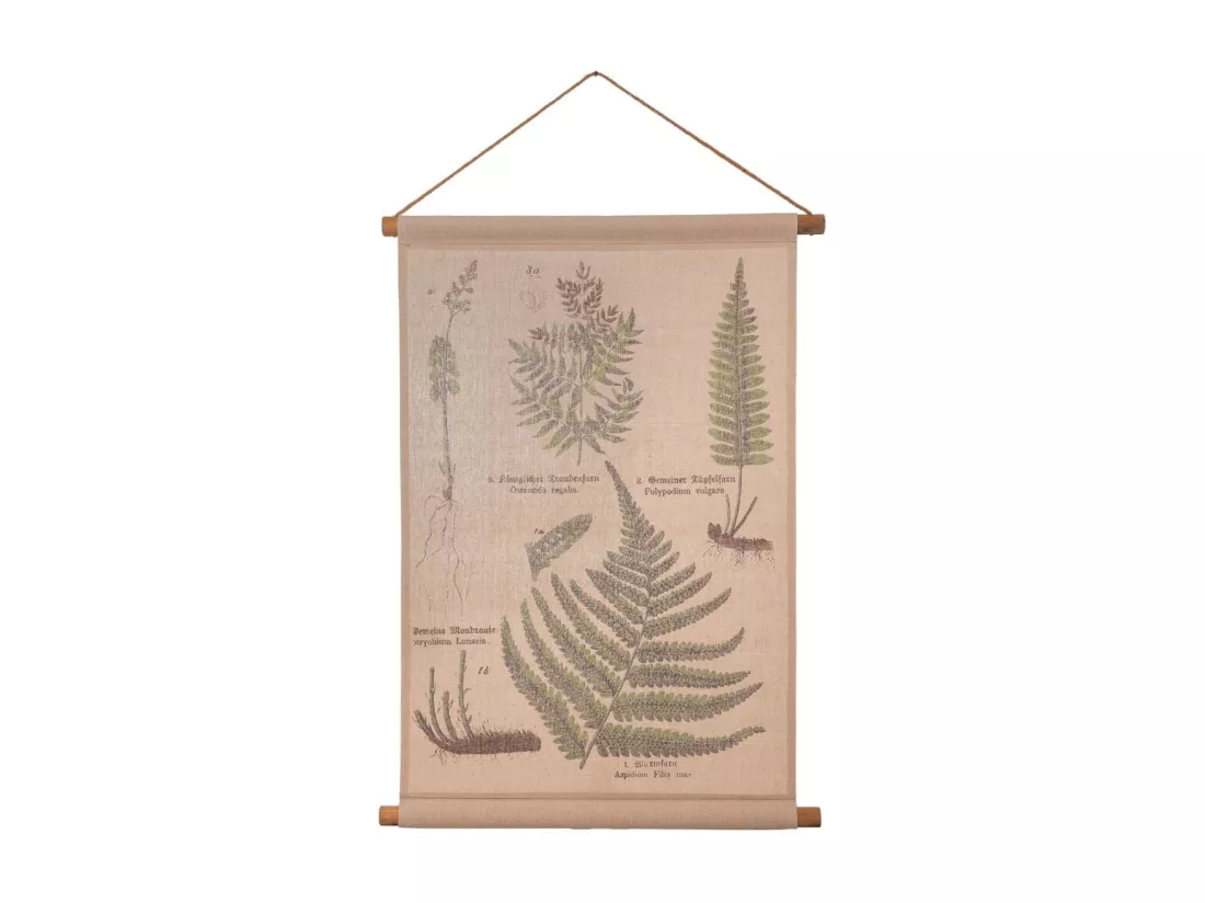 Toile parchemin multicolore 55x75x2,5 cm