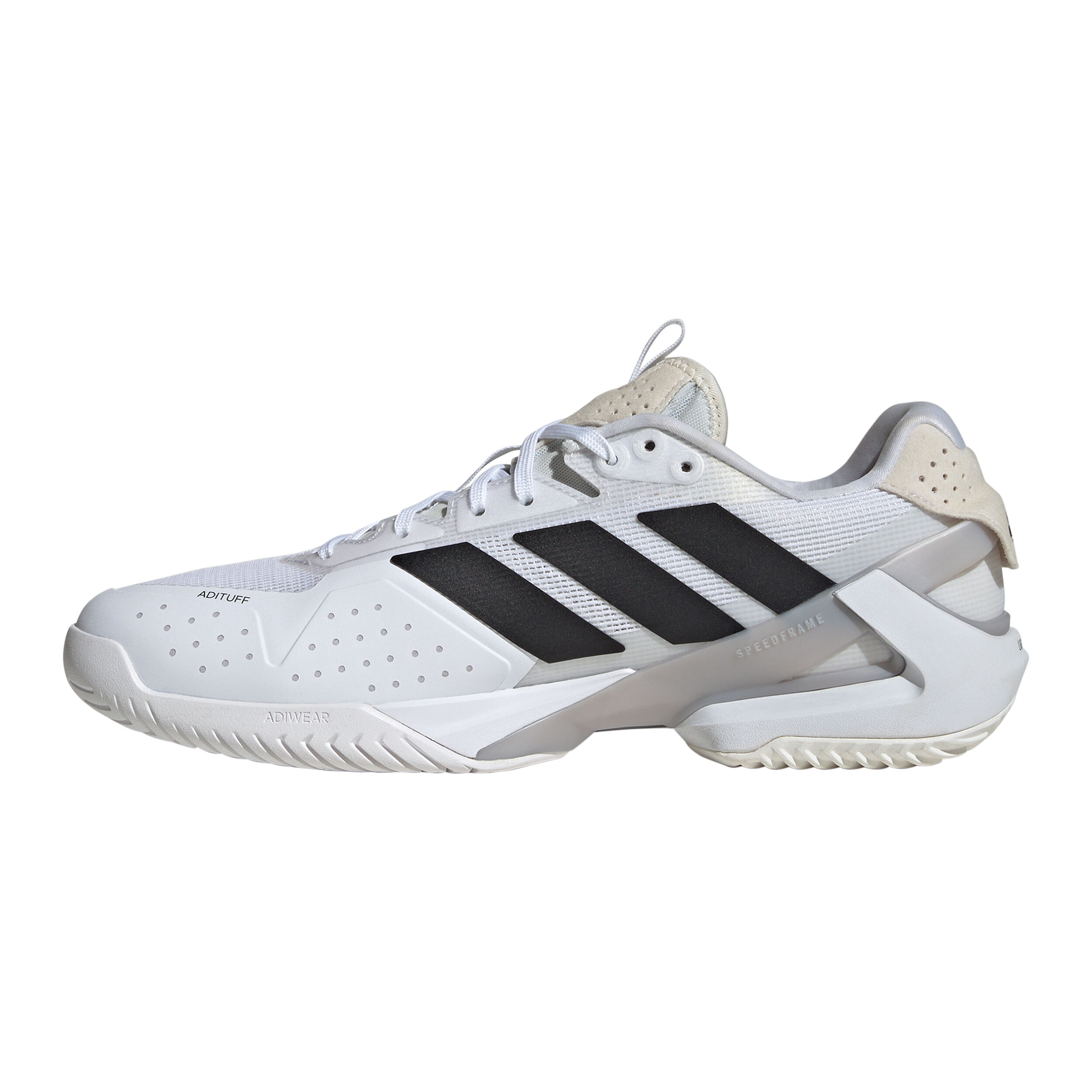 adidas Adizero Ubersonic 5 Chaussures Toutes Surfaces Hommes - Blanc , Noir
