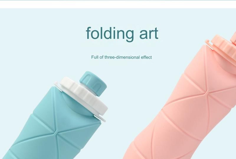 Worthbuy - Opvouwbare siliconen drinkfles (verschillende ontwerpen)