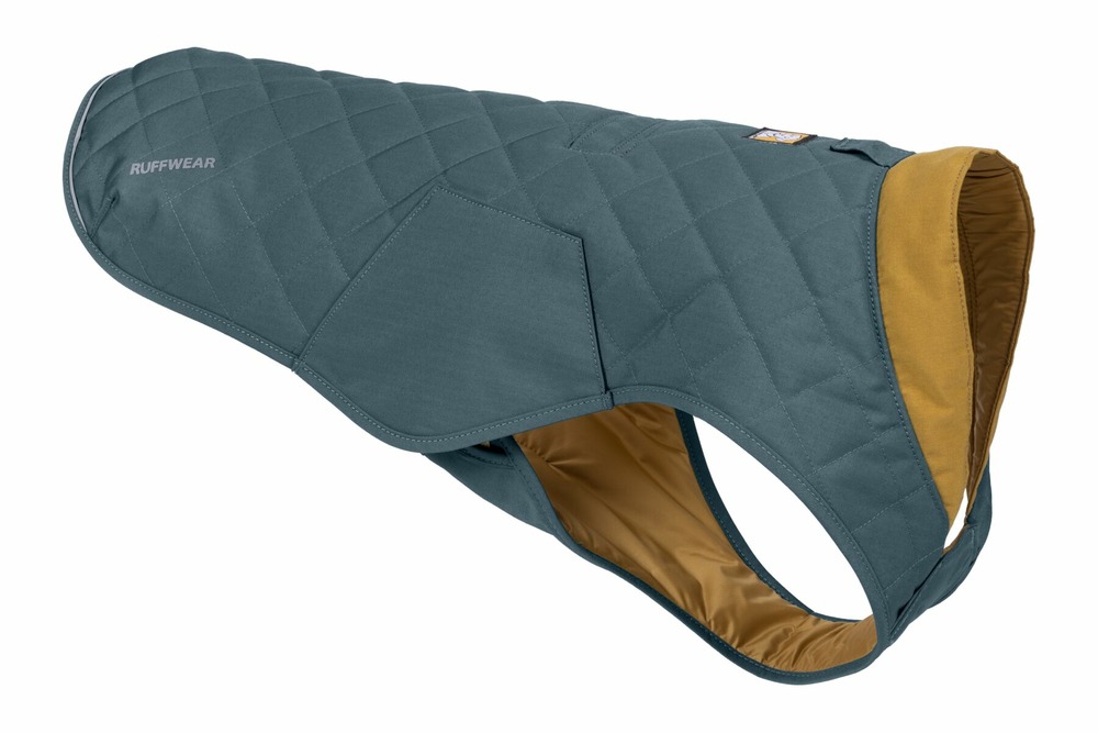 Veste matelassée stumptown™ résistant aux intempéries avec passage pour laisse. Couleur: orion blue (bleu marine), taille: xl